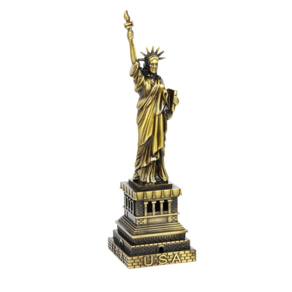 Statue of Liberty Little Showpiece (Metal Handcrafted, 6 Inch)