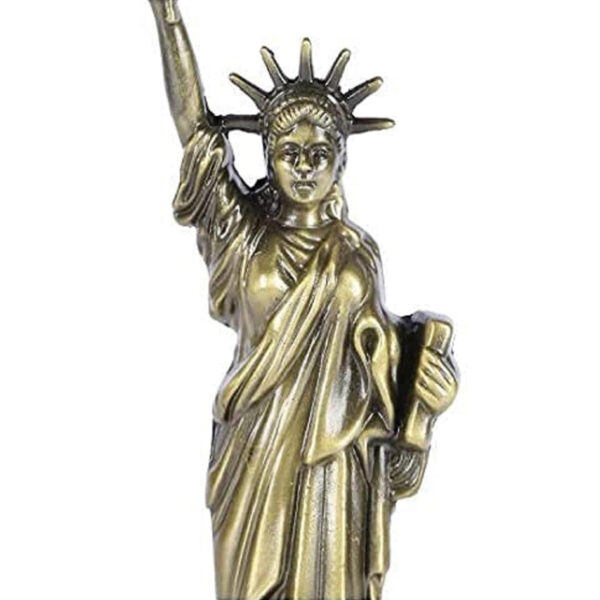 Statue of Liberty Little Showpiece (Metal Handcrafted, 6 Inch) - Image 3