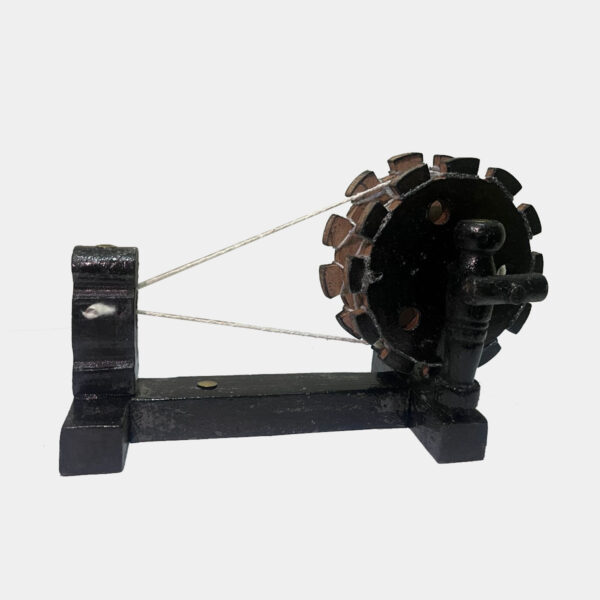 Wooden Antique Charkha Toy & Showpiece - Image 2