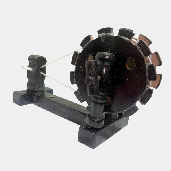 Wooden Antique Charkha Toy & Showpiece - Image 3